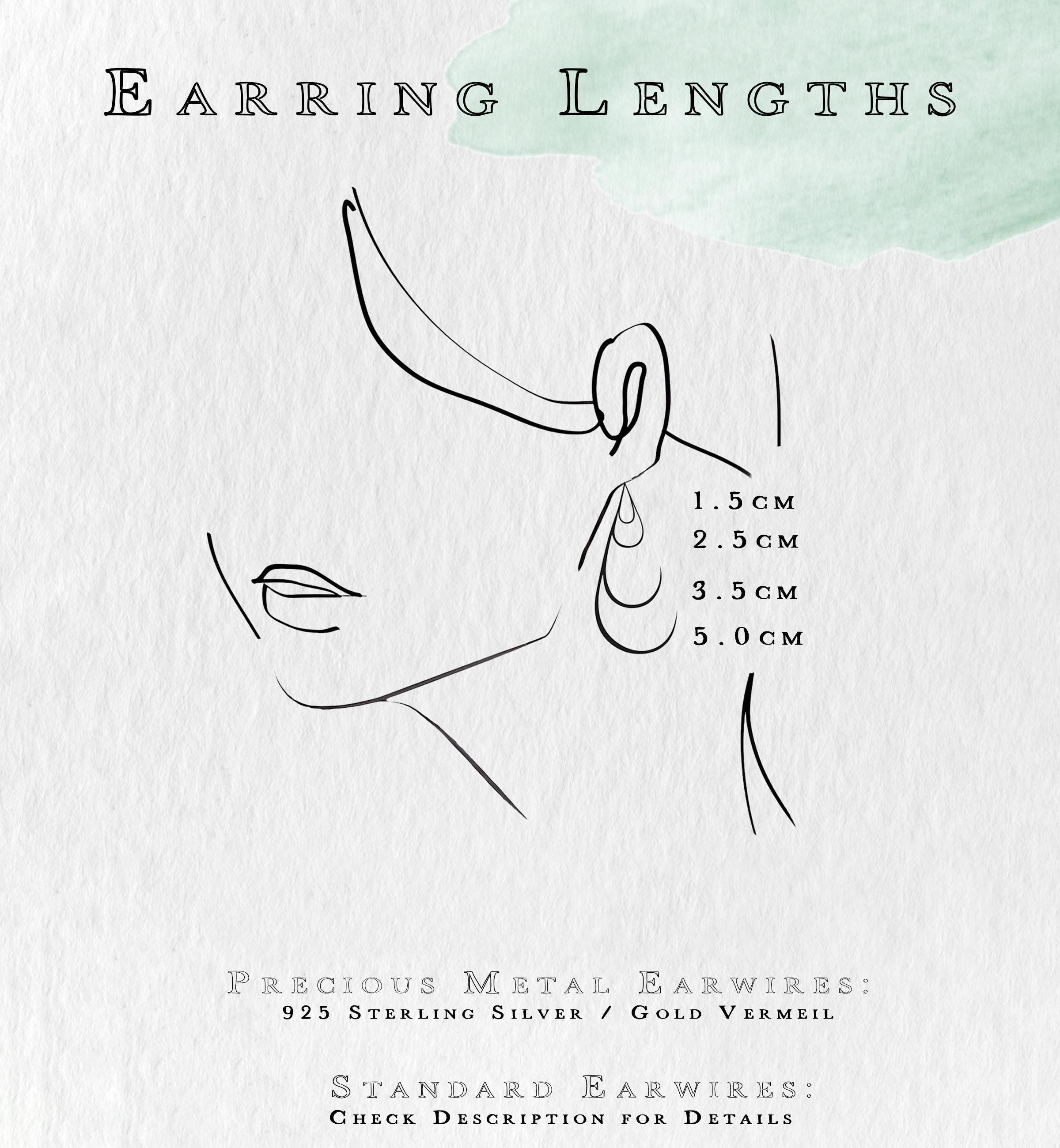 Turquoise Hoop Earrings