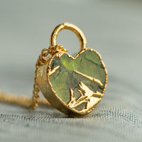 Heart Gemstone Necklace