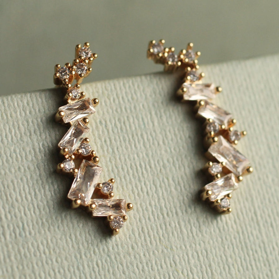 Starburst Statement Stud Earrings