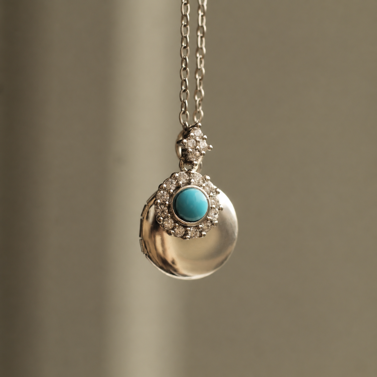 Turquoise Vintage Charm Locket