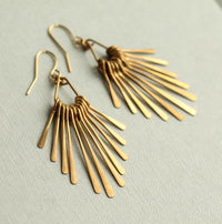 Art Deco Fringe Earrings