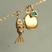 Moving Fish Locket