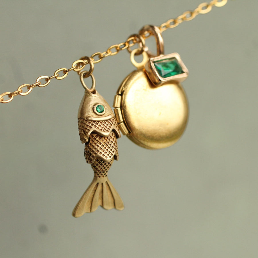 Moving Fish Locket