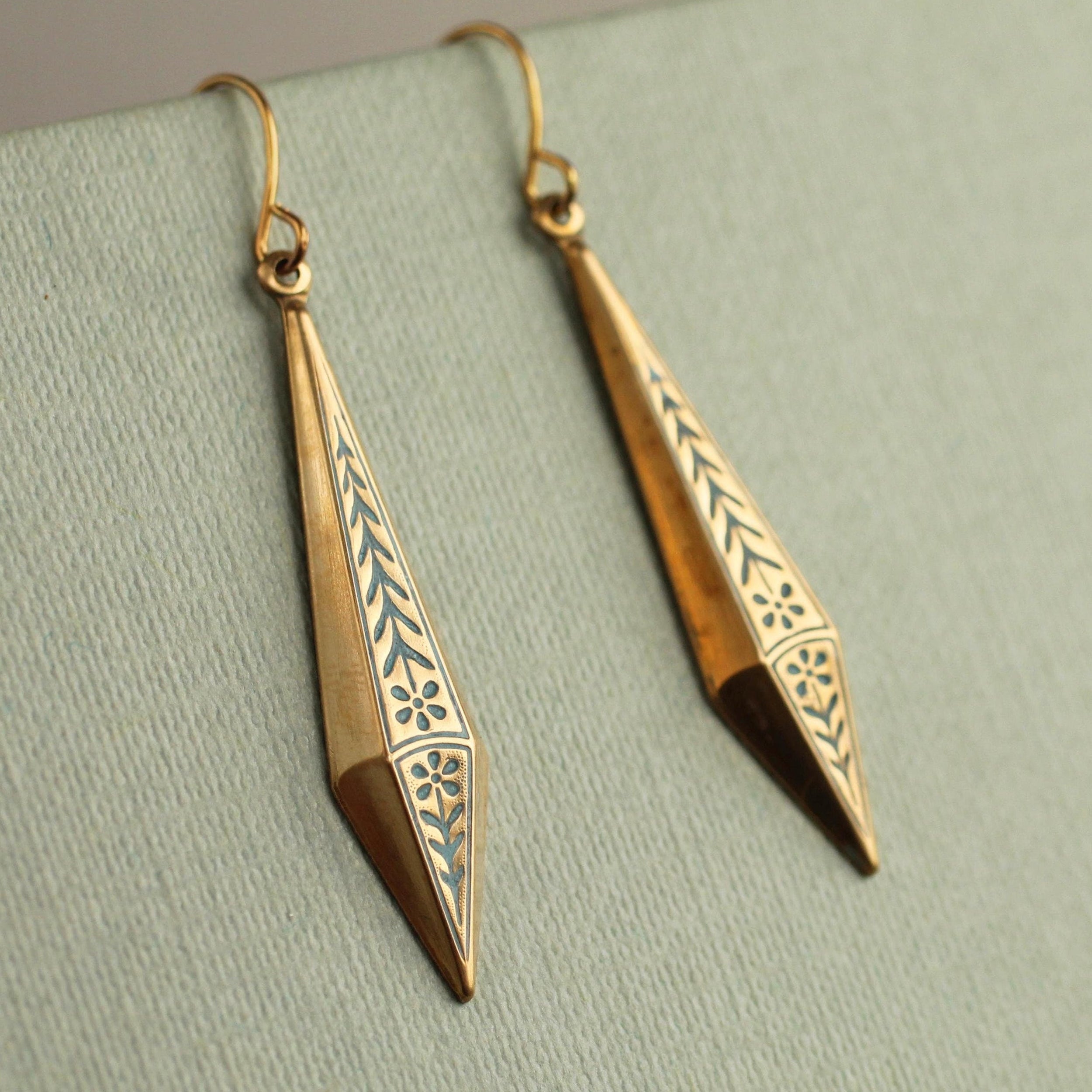 Floral Sprig Earrings