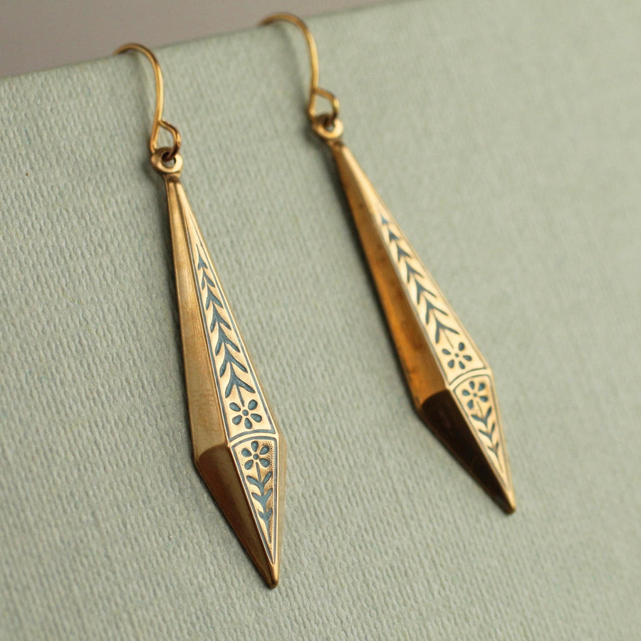 Floral Sprig Earrings