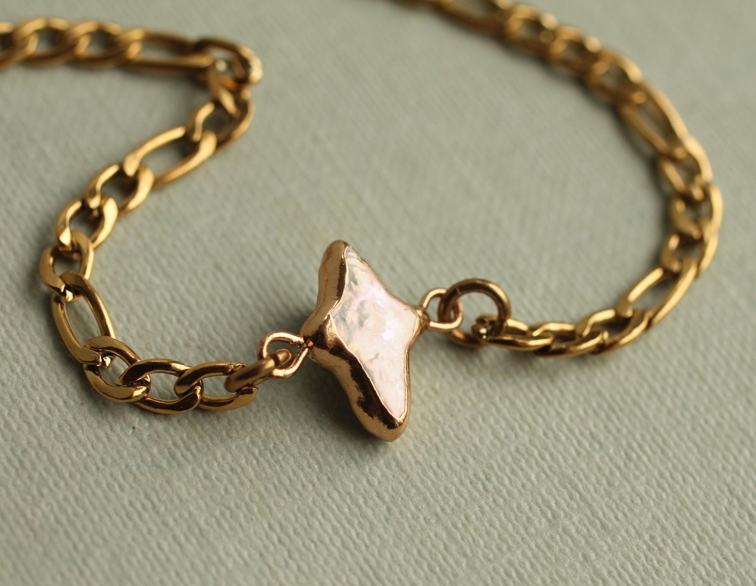 Freshwater Pearl Star Bracelet
