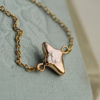 Baroque Pearl Star Necklace