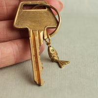 Moving Fish Keyring