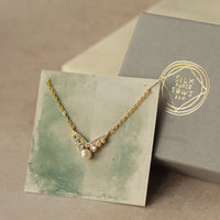 Pearl Art Deco Necklace