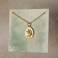 Bird Medallion Necklace