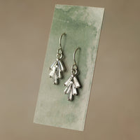 Art Deco Silver Earrings
