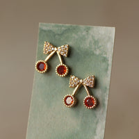 Cherry Stud Earrings