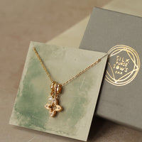 Clover Good Luck Charm Necklace