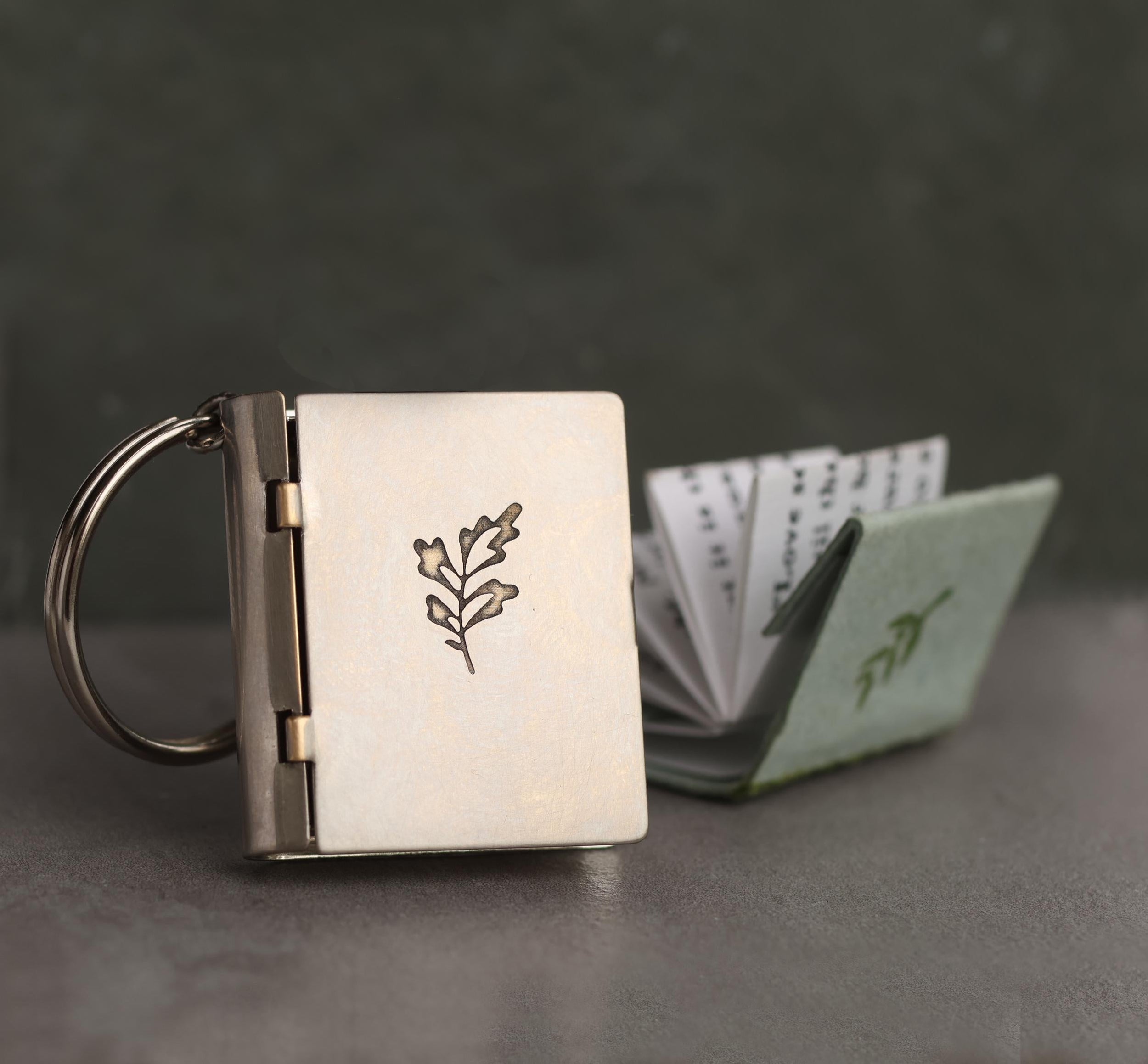 Story Book Keyring
