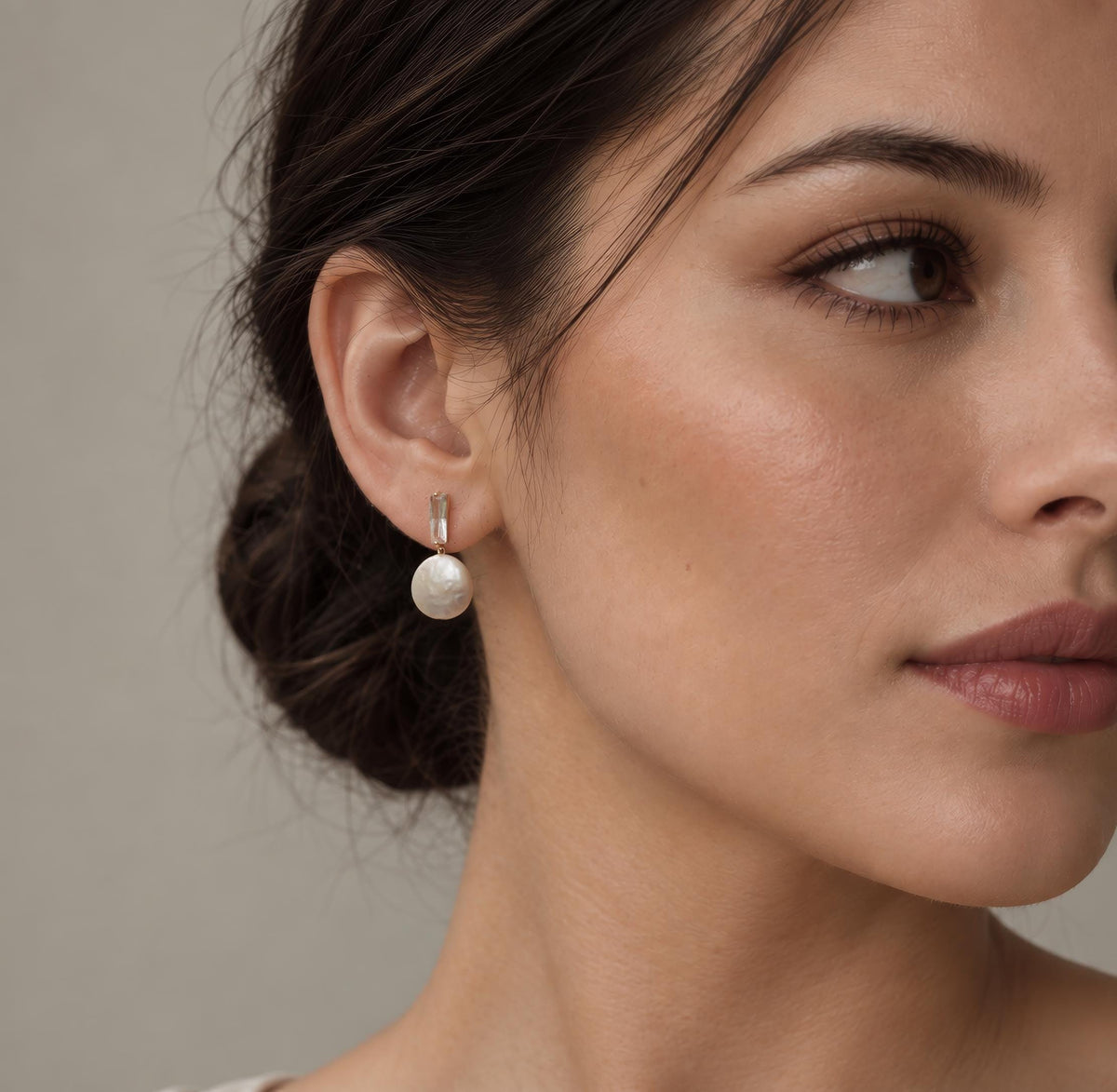 Freshwater Pearl Stud Earrings