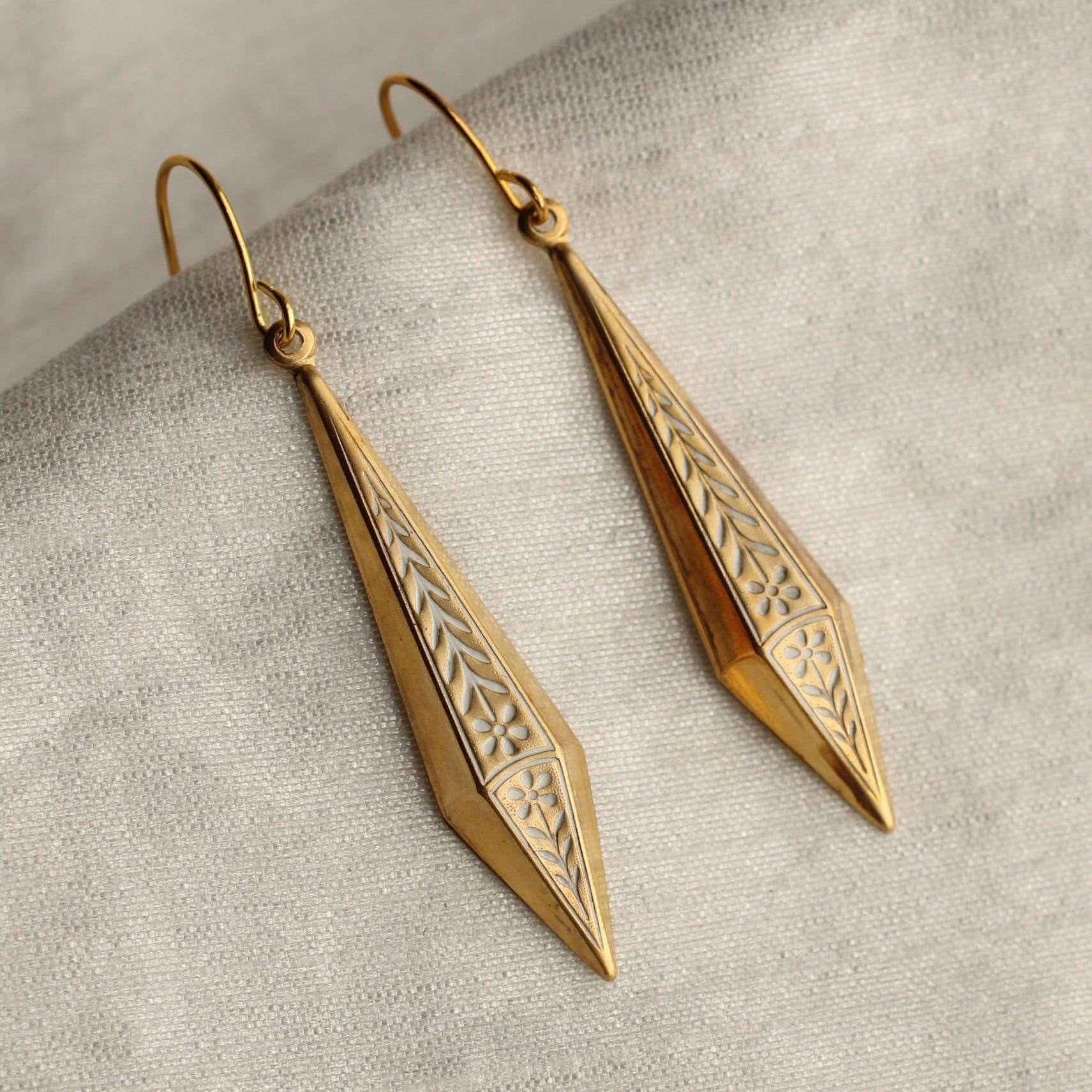 Floral Sprig Earrings