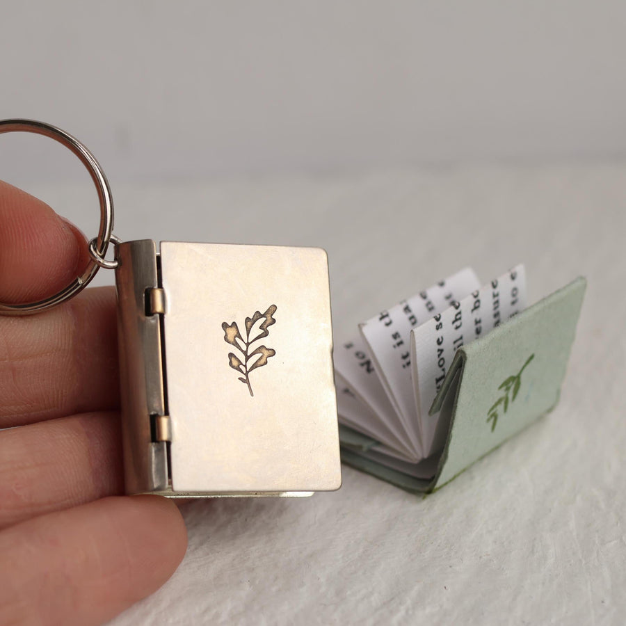 Story Book Keyring