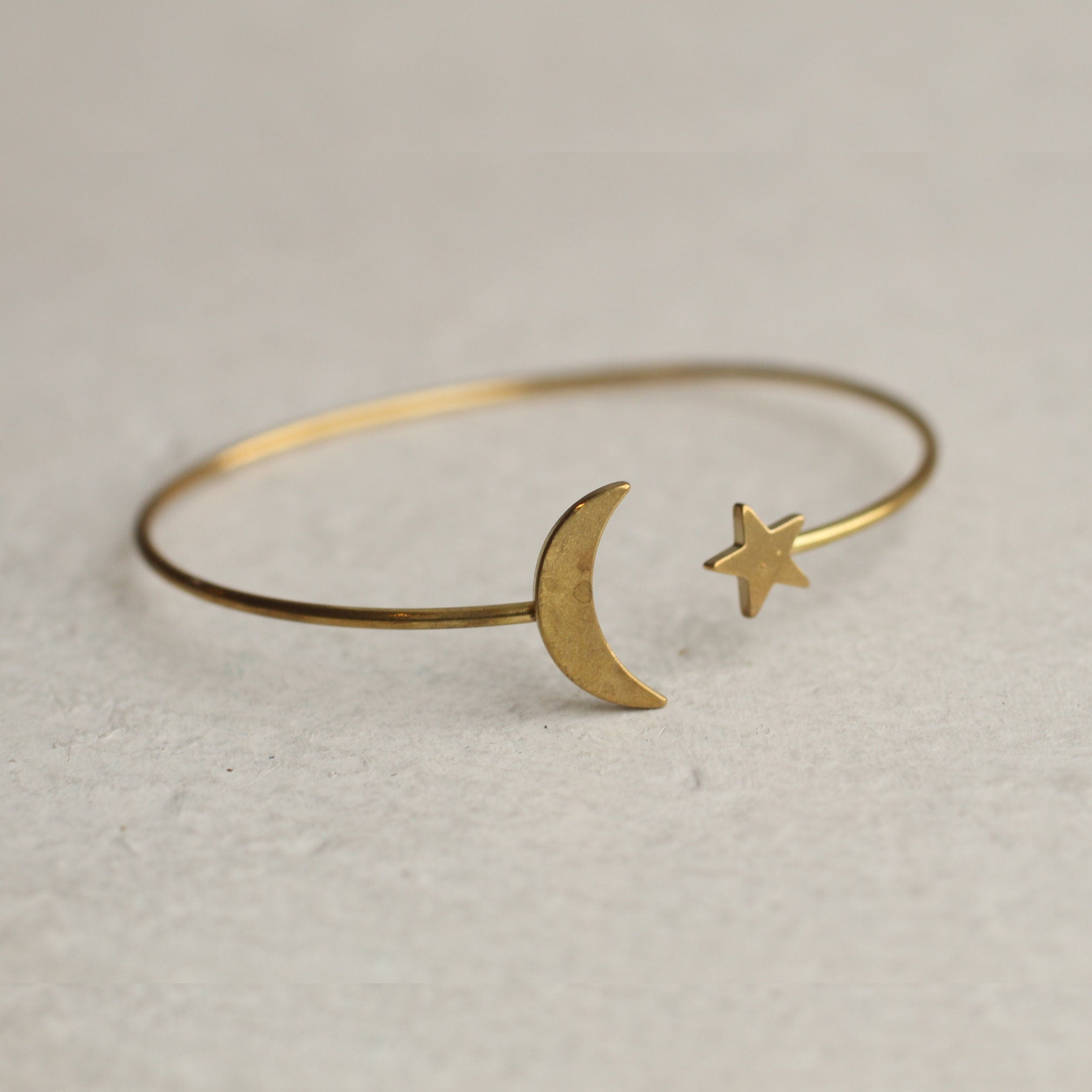 Moon Star Bracelet Bangle