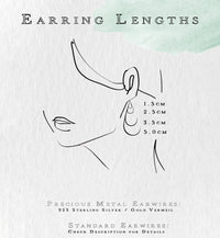 Art Deco Silver Drop Earrings