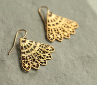 Filigree Fan Earrings