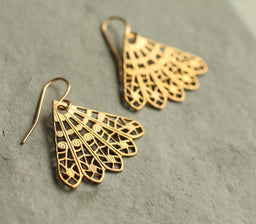 Filigree Fan Earrings