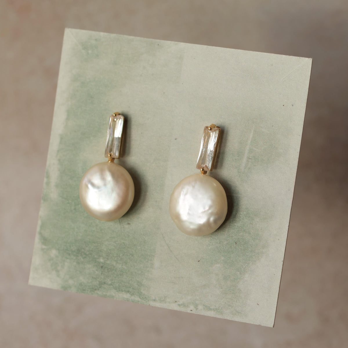 Freshwater Pearl Stud Earrings