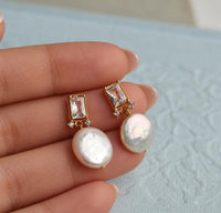 Regency Pearl Bridal Earrings