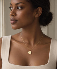 Forget Me Not Flower Locket Necklace