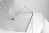 Amber Acorn Necklace