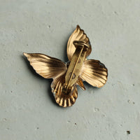 Blue Butterfly Brooch Pin