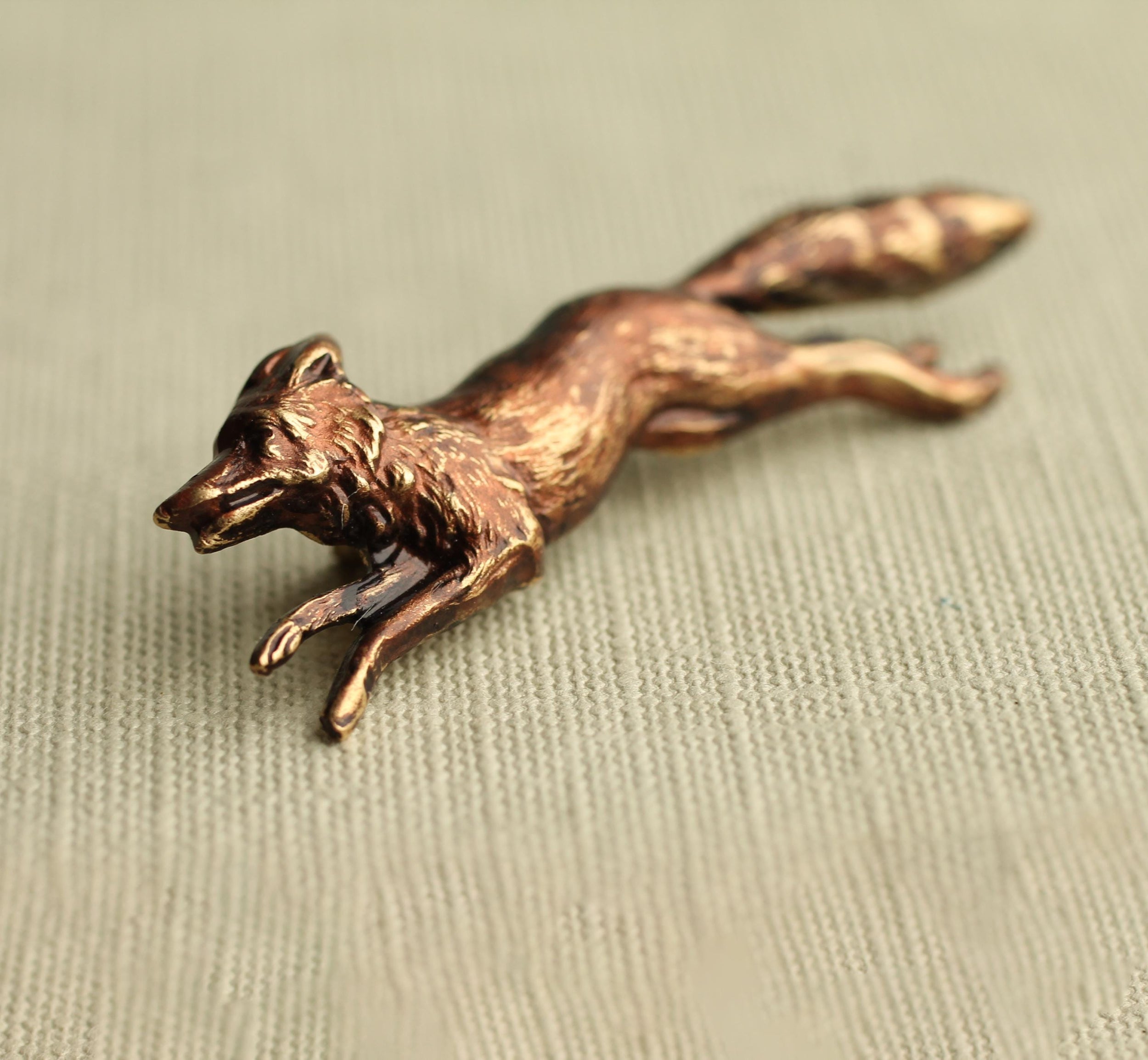 Fox Brooch