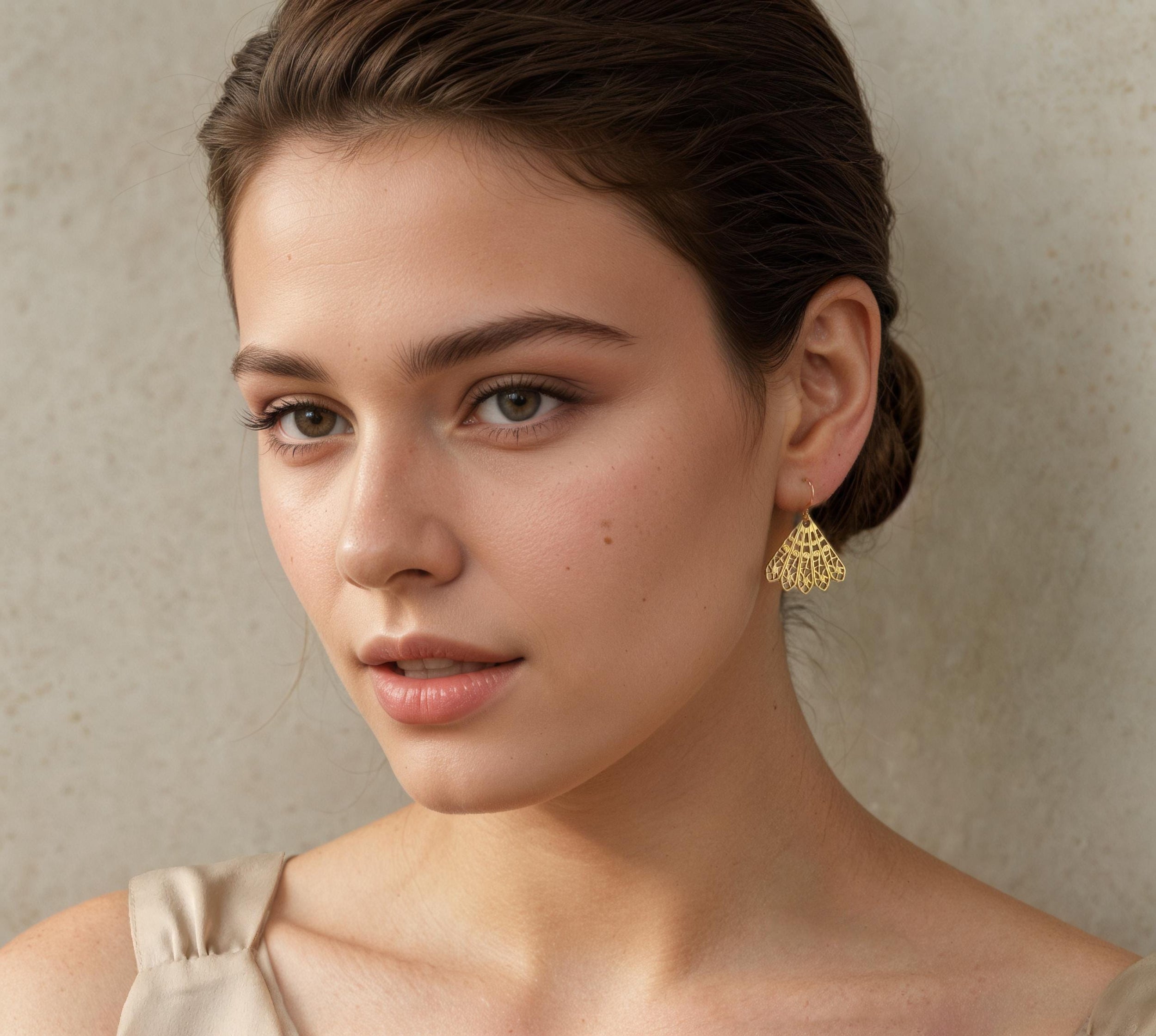 Filigree Fan Earrings