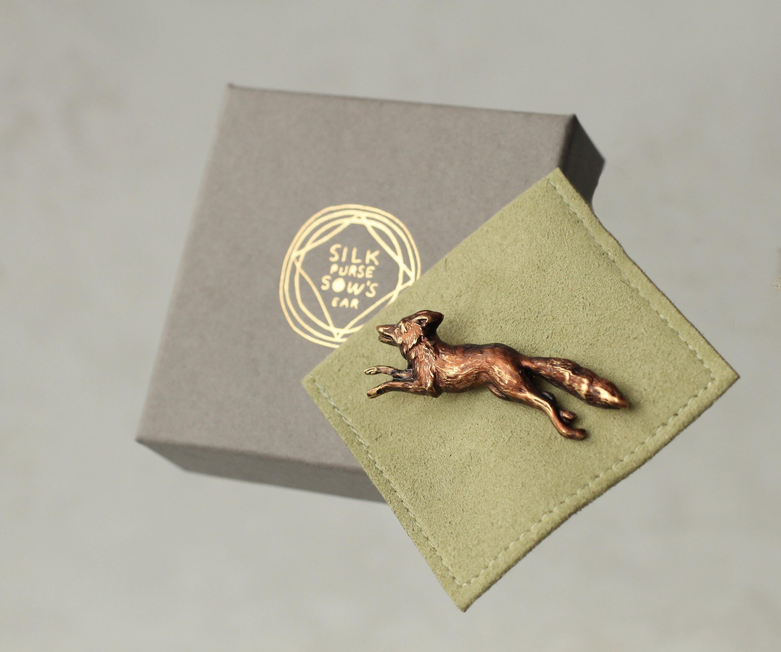 Fox Brooch