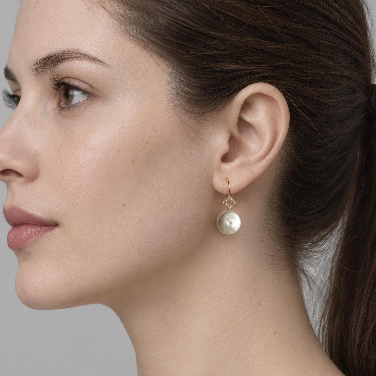 Baroque Freshwater Pearl Earrings