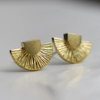 Art Deco Stud Earrings