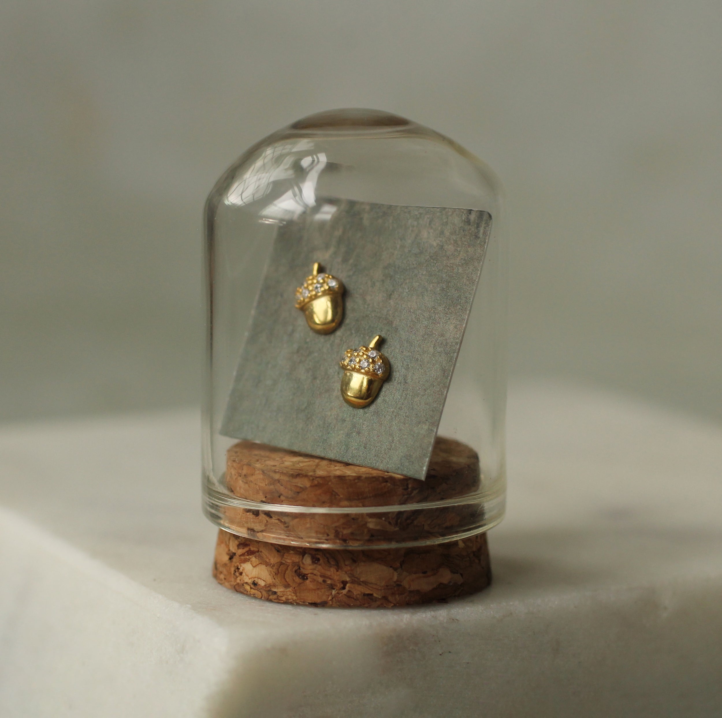 Acorn Stud Earrings