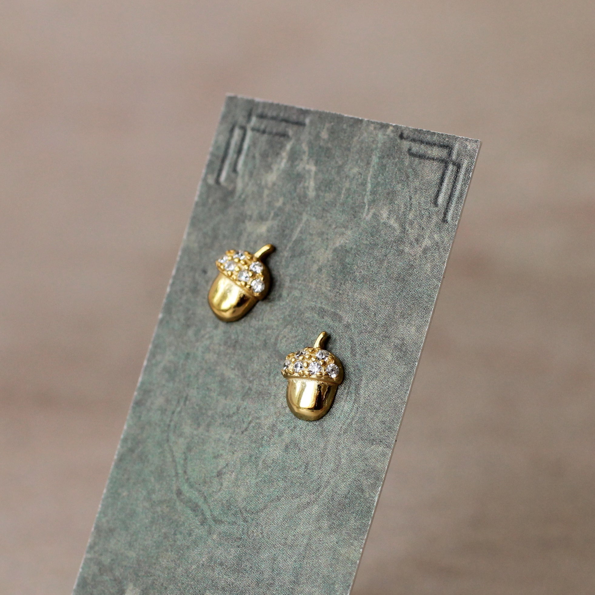 Acorn Stud Earrings