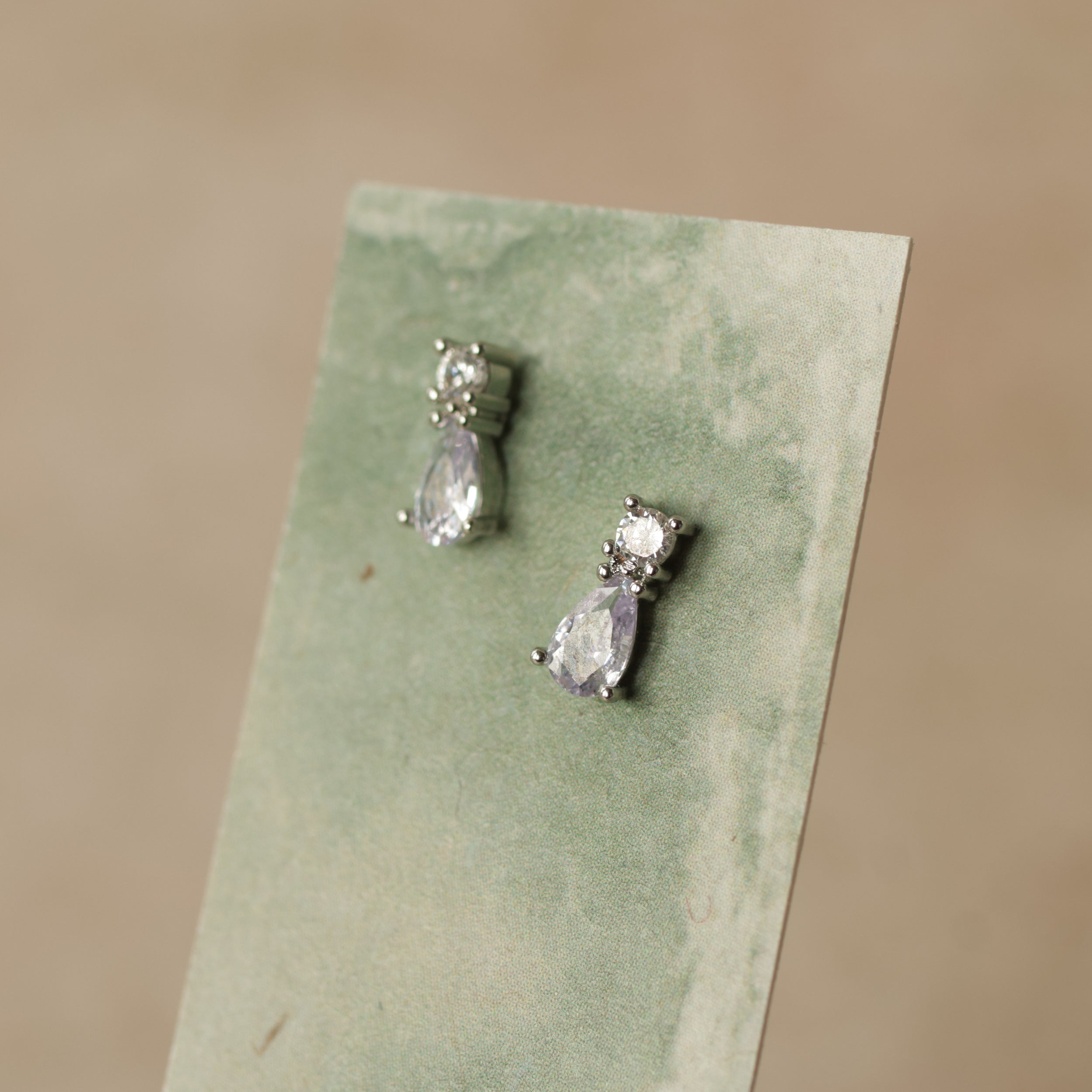 Lilac Alexandrite Stud Earrings