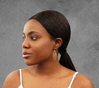 Aztec Statement Earrings