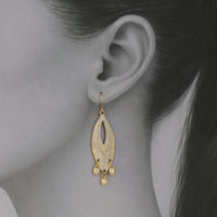 Art Deco Mercury Chandelier Earrings