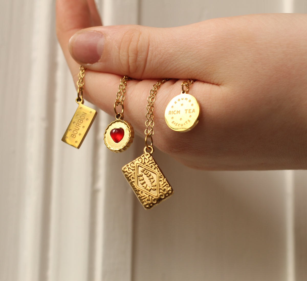 Biscuit Charm Necklace