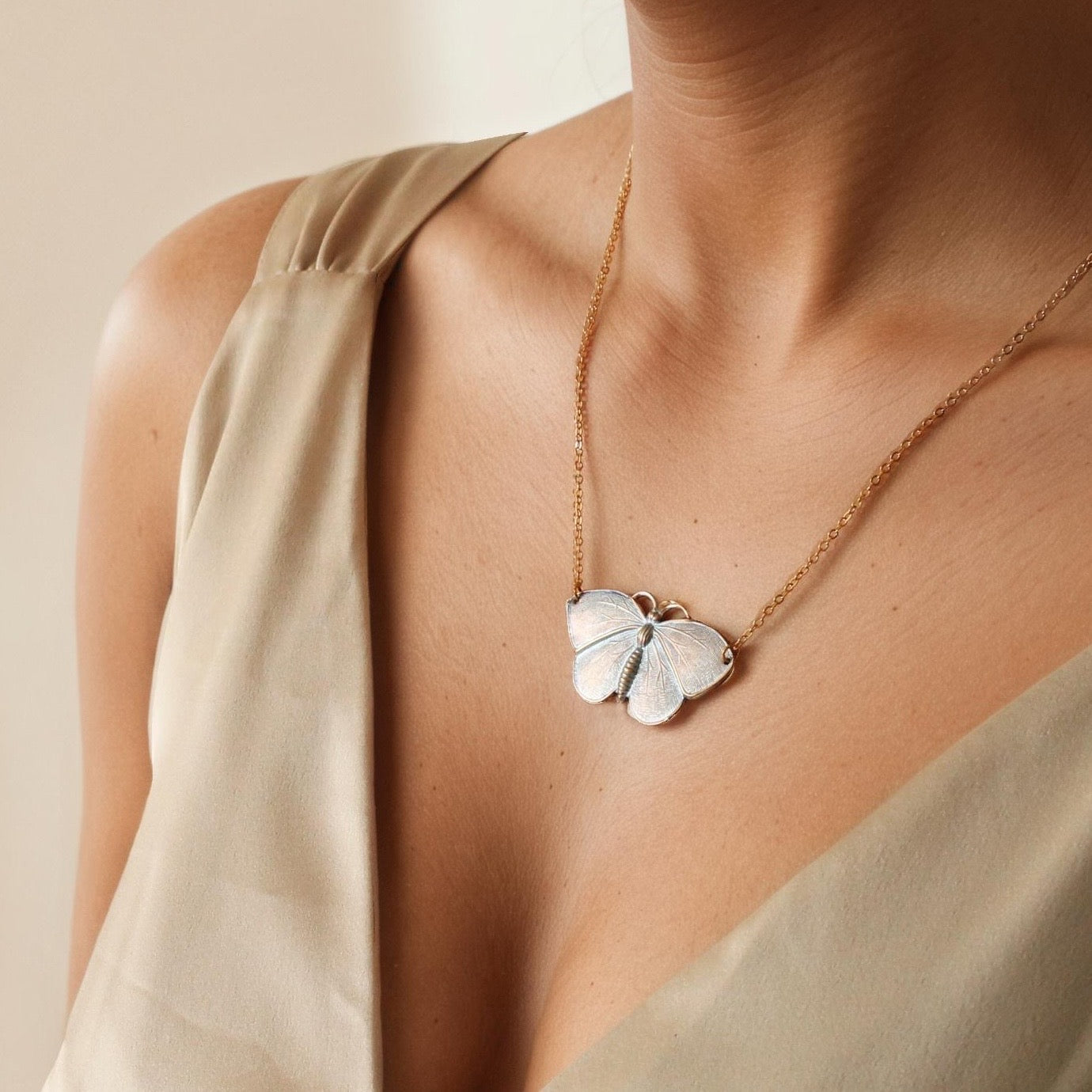 Butterfly Necklace Pendant