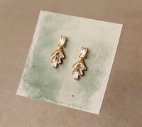 Art Deco Baguette Earrings