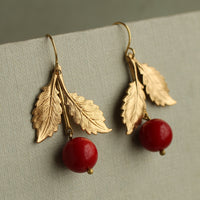 Red Cherry Earrings