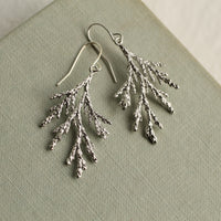 Fir Branch Botanical Earrings