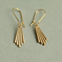 Chrysler Art Deco Earrings