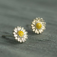 Daisy Enamel Stud Earrings