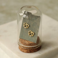 Pretzel Stud Earrings
