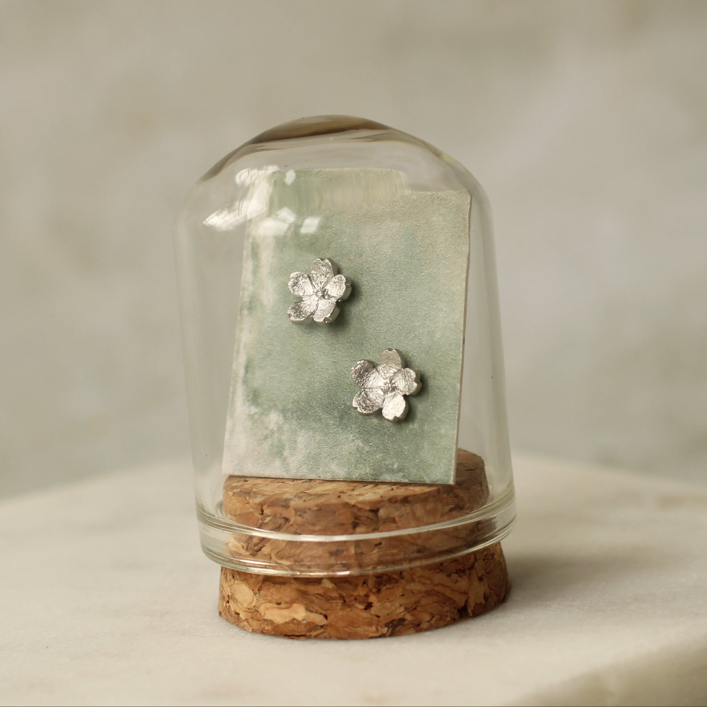 Sakura Flower Stud Earrings