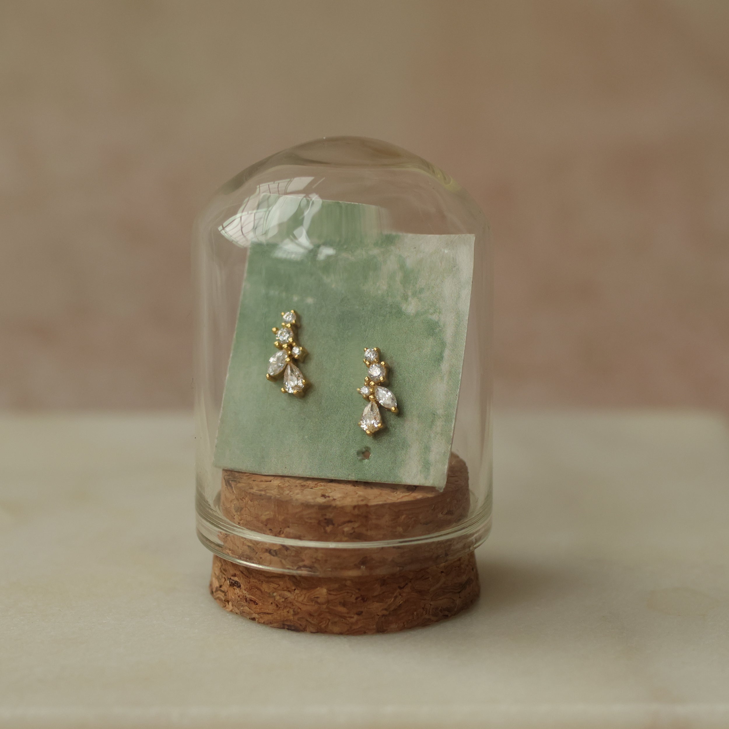 Fairy Wing Stud Earrings